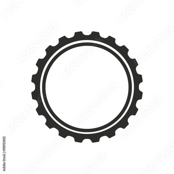 Fototapeta Bottle cap - vector icon.