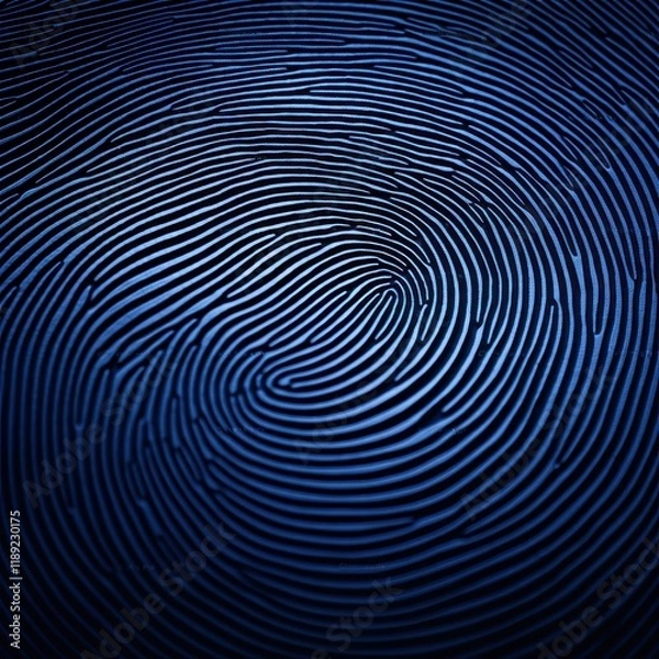 Fototapeta Intricate Fingerprint Overlay Texture for Forensic Analysis with Detailed Ridge Patterns and Subtle Gradients