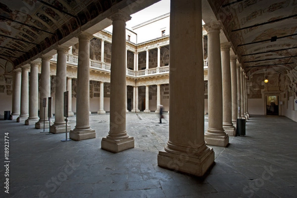 Fototapeta Palace bo in Padova, ancient seat of the University.