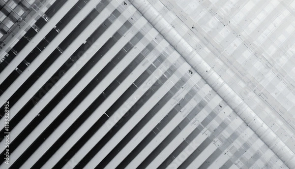 Obraz Geometric Pattern with Diagonal Parallel Lines in Light and Dark Stripes