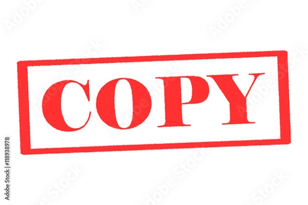 Fototapeta Rubber Stamp Copy