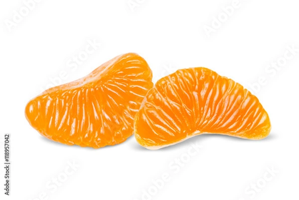Obraz Tangerine isolated on white