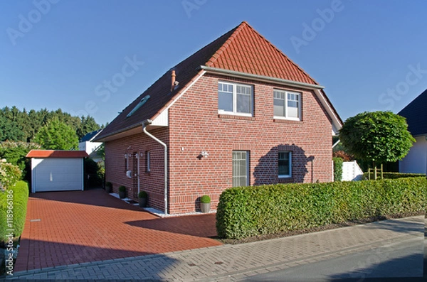 Fototapeta Einfamilienhaus