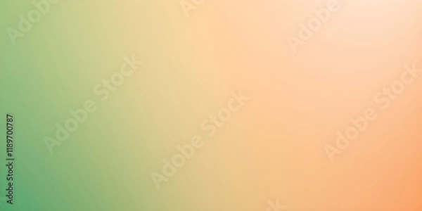Fototapeta A gradient background, soft textures, abstract aesthetic, green, beige, pink