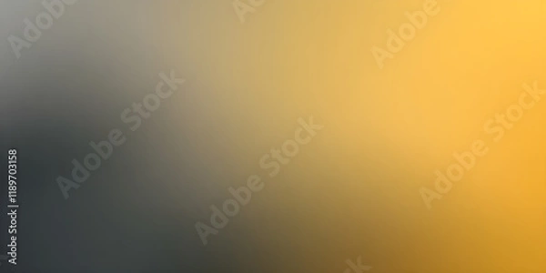 Obraz A gradient background, soft textures, abstract aesthetic, gray, yellow
