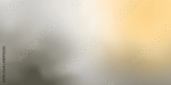 Obraz A gradient background, soft textures, abstract aesthetic, gray, yellow