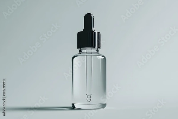 Fototapeta Glass Dropper Bottle: Design & Function