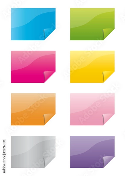Fototapeta Post-it - Notes