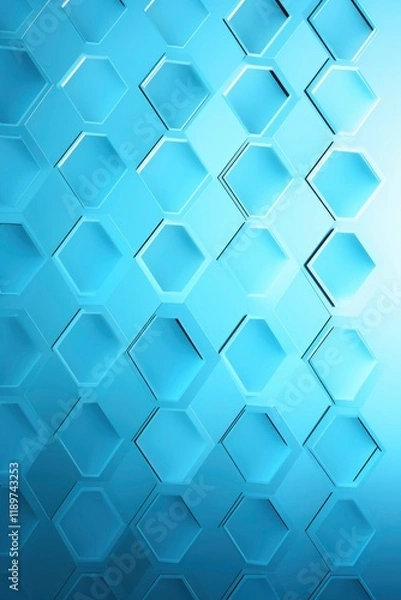 Fototapeta futuristic geometric background with copy space