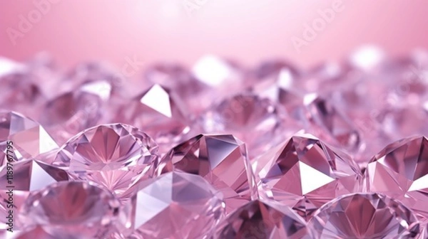 Fototapeta Abstract diamond jewellery background
