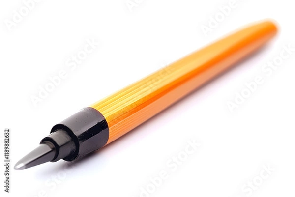 Fototapeta Orange Pen: Smooth Writing, Precise Tip, Elegant Design
