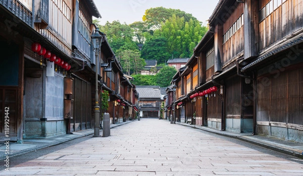 Fototapeta 金沢　ひがし茶屋街