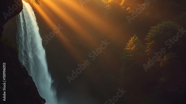 Obraz sun and clouds