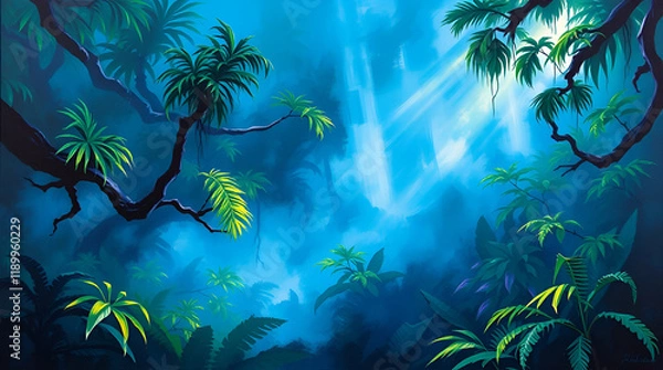 Obraz tropical world