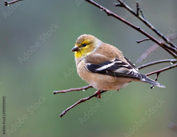 Obraz Gold Finch Perched
