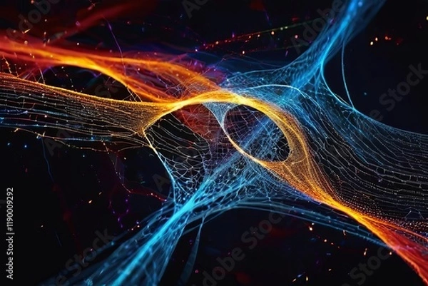 Fototapeta 27 string theory visualization