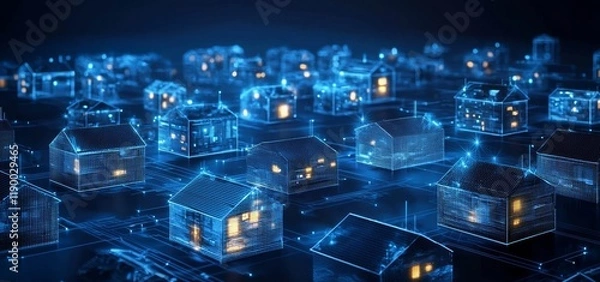 Obraz The Future of Community Living in the Age of IoT Technology