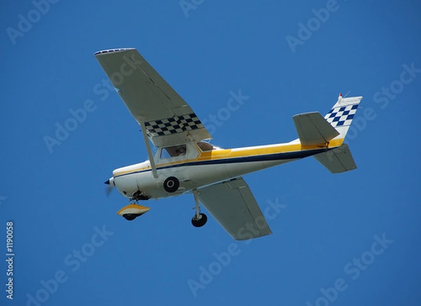 Fototapeta small private charter plane