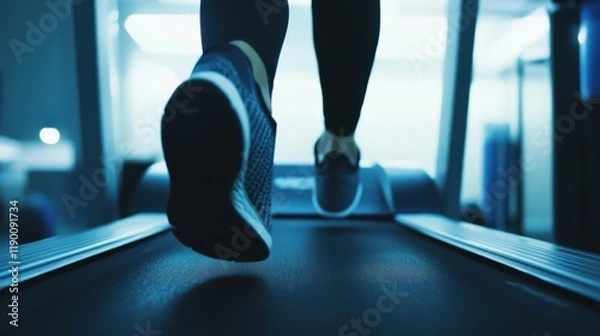 Fototapeta Cardio machines like treadmills and ellipticals are top-quality.