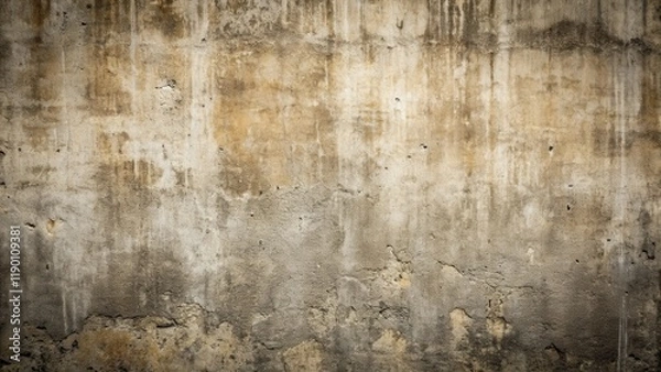 Fototapeta Weathered concrete wall with rough texture and grunge effect, rugged, texture,  rugged, texture, industrial