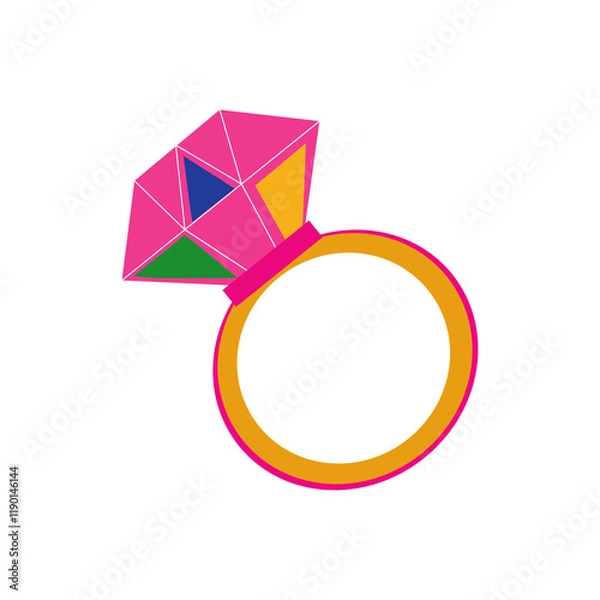 Fototapeta Illustration of Event In Western