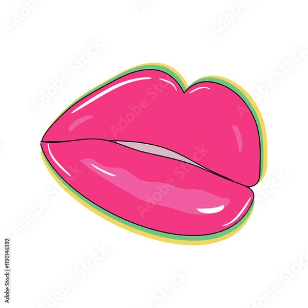 Fototapeta Illustration of Event In Western