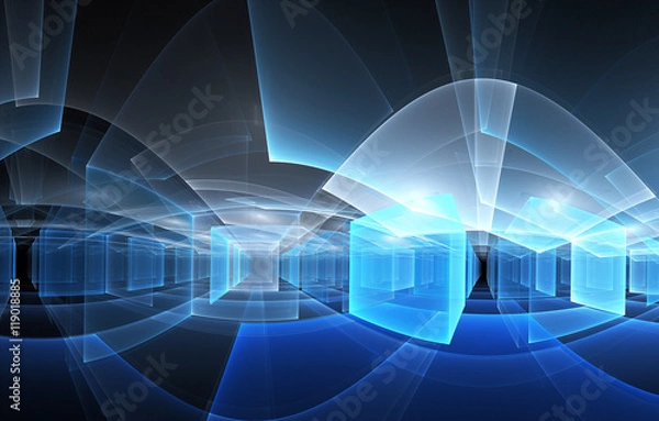 Fototapeta abstract fractal background