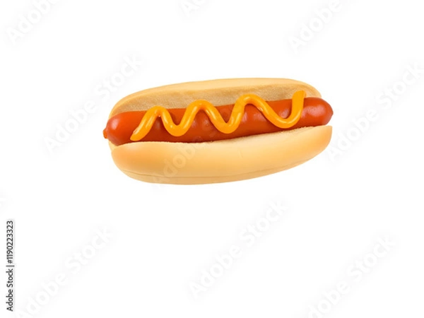 Obraz hot dog with ketchup