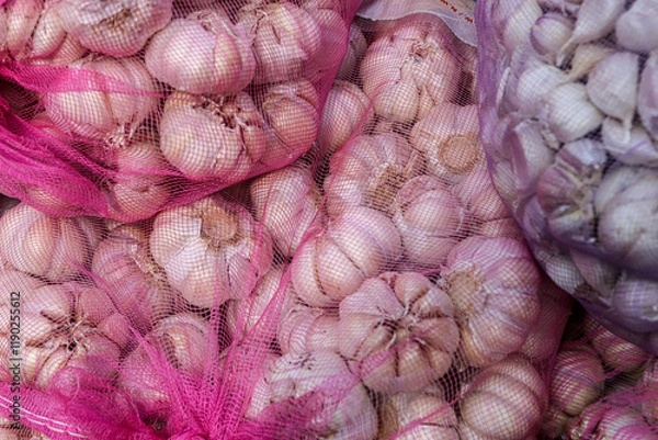 Obraz onions on stall