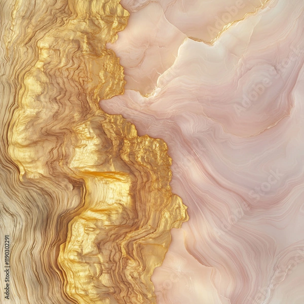 Fototapeta The texture of wood in various forms