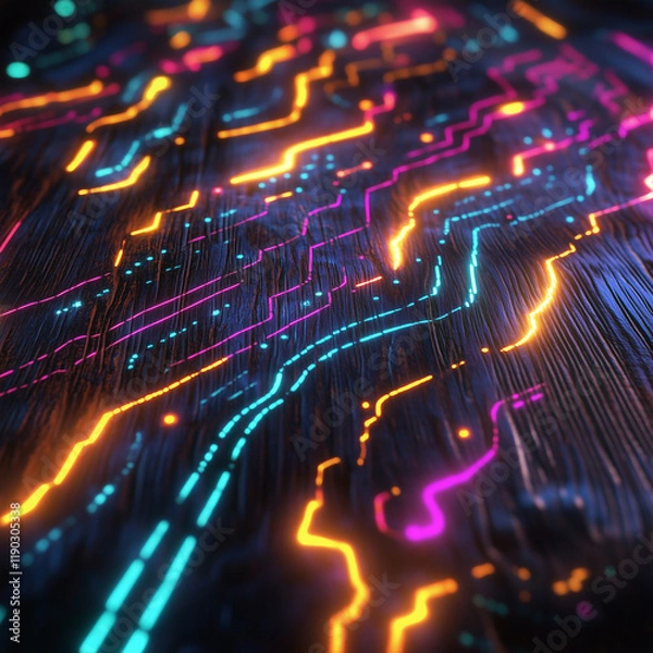 Obraz The texture of wood in various forms