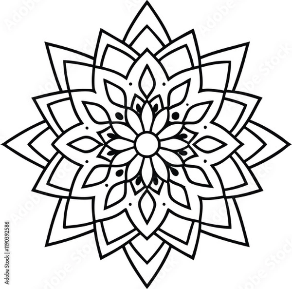 Fototapeta Enchanting Scenes for Imaginative Coloring Fun