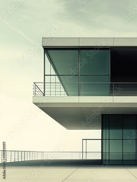 Obraz Building with balconies