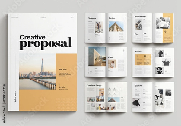 Obraz Creative Proposal Templates