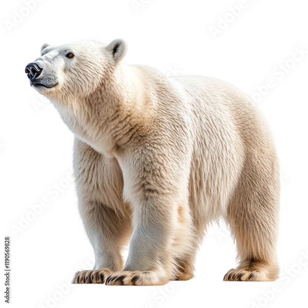 Fototapeta Majestic Polar Bear: A Symbol of Arctic Wilderness