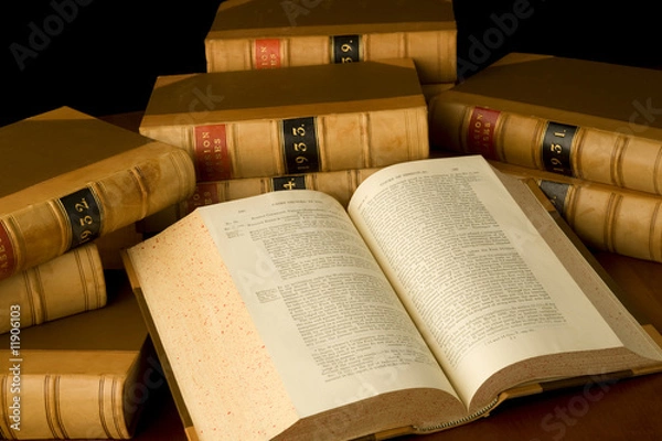 Obraz Książki prawne