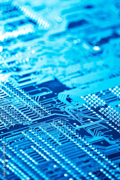Obraz circuit background
