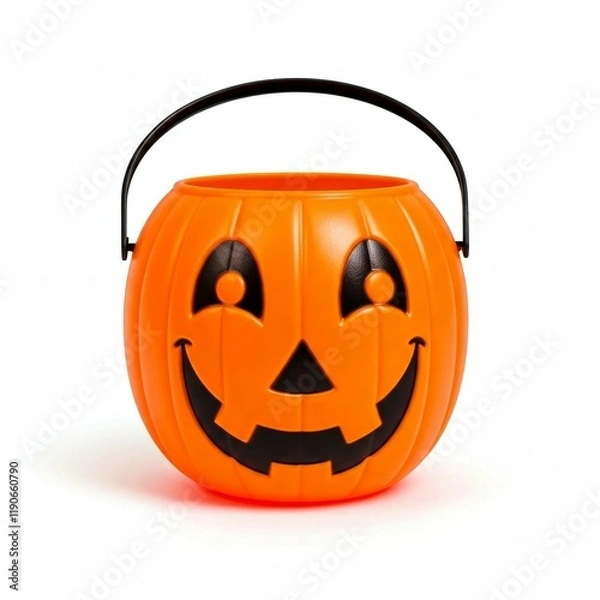 Fototapeta Halloween jack o lantern bucket