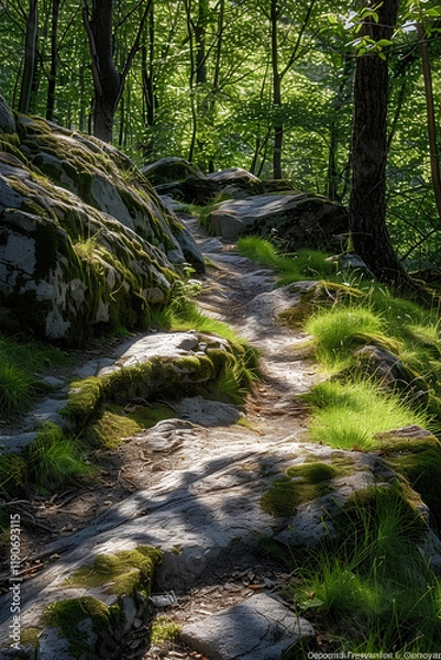 Obraz rocks in the forest