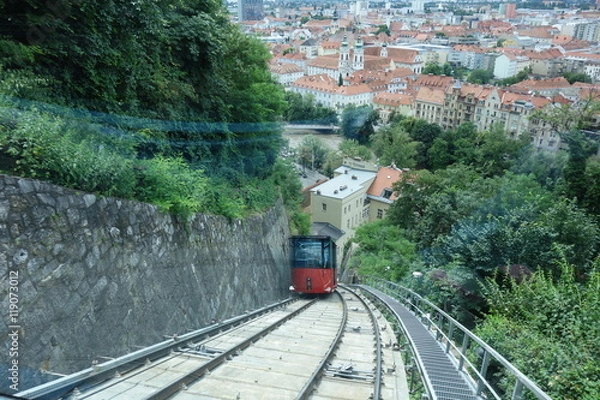 Obraz Schloßbergbahn in Graz