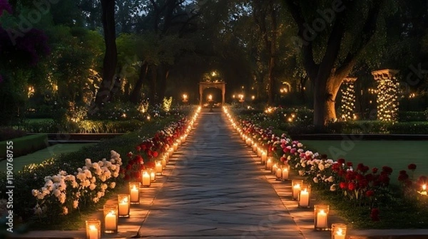 Obraz Wedding invitation background 