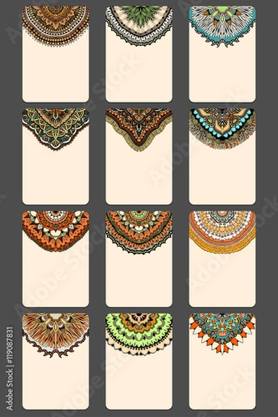 Obraz Empty cards for Calendar