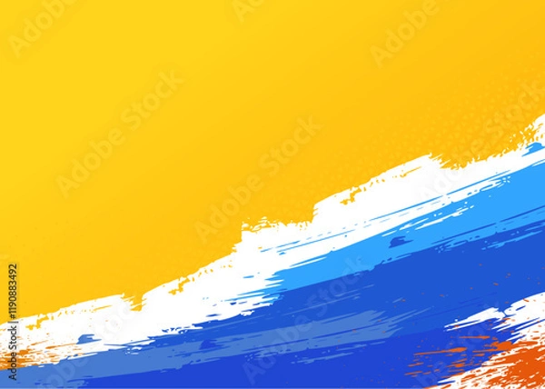 Fototapeta abstract background design with colorful grunge texture