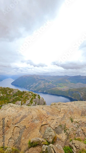 Fototapeta view from the mountain