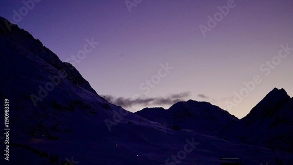 Obraz Winterparadise Kühtai 