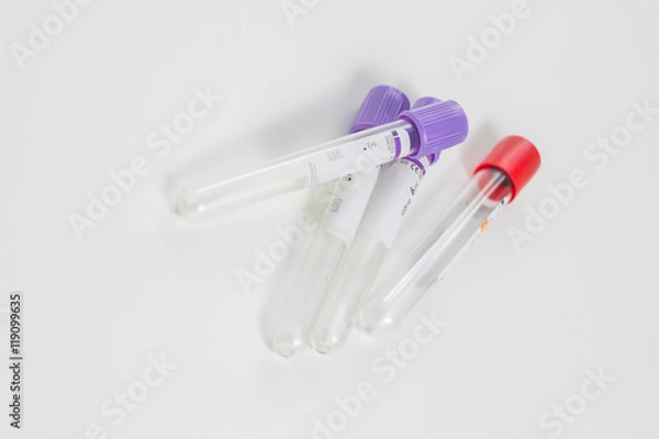 Fototapeta tubes for blood sampling