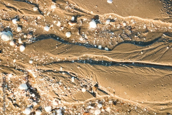 Obraz water in the sand