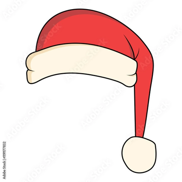 Fototapeta Christmas Santa Hat