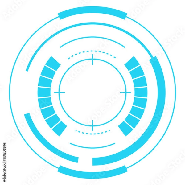 Obraz Futuristic Shape Element