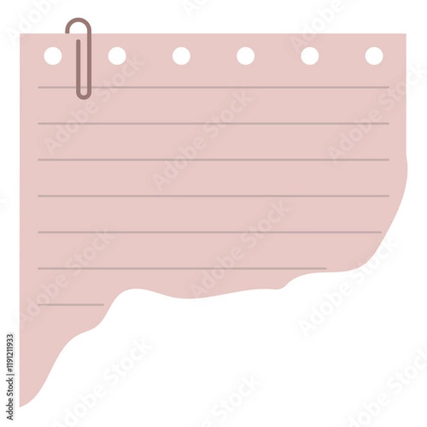 Obraz Paper Notes Illustration